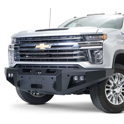 For Chevy Silverado 2500 HD 20-23 Front Bumper Premium Full Width Black Powder - Image 1 of 4