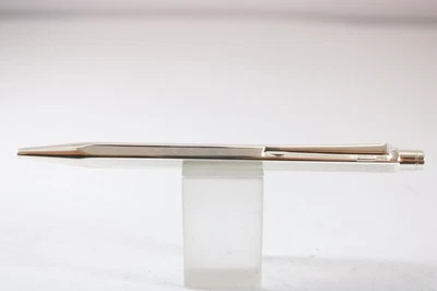 Vintage Caran d'Ache Ecridor Chevron Silver Plated Ballpoint Pen - Image 1 of 4