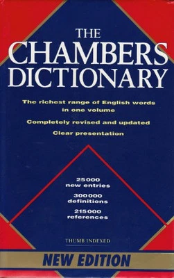 The Chambers Dictionary Hardback Book The Cheap Fast Free Post - Image 1 of 2