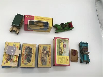 MATCHBOX LESNEY YESTERYEAR JOB LOT/ BUNDLE OF 8 Y2 Y3 Y4 Y6 Y14 Y16 Y12 Y9 Parts - Image 1 of 4