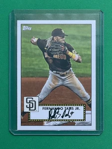 2021 Topps #T52-32 Fernando Tatis Jr. 1952 Redux - Picture 1 of 2