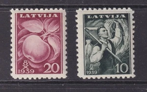 LETTLAND, 1939 Erntefest Paar, mnh. - Bild 1 von 1