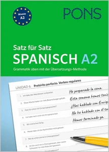 PONS Spanisch Grammatik Anfänger Satz für Satz A2 übersetzen Wortschatz lernen - Bild 1 von 3