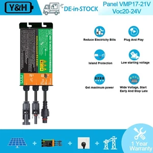 120W 180W Solar Reine Sinuswelle Wechselrichter Balkonkraftwerk Für 12V Panel - Bild 1 von 8