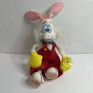 Applause ROGER RABBIT Super Paws Plush Suction Cup Window Cling 10" Vintage 1987 - Picture 1 of 6