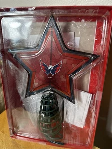 NHL Washington Capitals Mosaik Weihnachtsbaum Topper NEU 11" - Bild 1 von 5