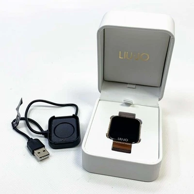 Liu Jo reloj digital automático para mujer con correa de acero inoxidable SWLJ002