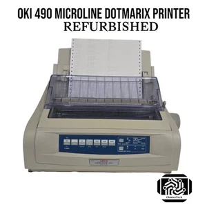 OKI Microline 490 24-Pin Dot Matrix Printer | Fast | Tested & Working | USB - Picture 1 of 12