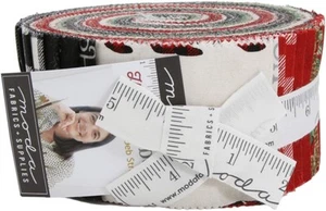 Moda - Holiday Lodge Jelly Roll - (40) 2.5" Fabric Strips - Picture 1 of 1