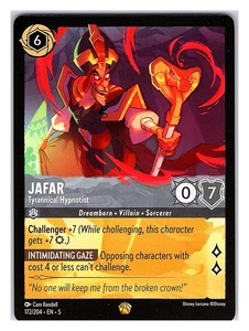 Jafar #172/204 Shimmering Skies Disney_lorcana tcg - Picture 1 of 2