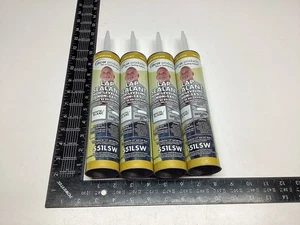 BOAT RV DICOR LAP SEALANT WHITE 10.3oz 551 LSW CAULK 1/4” 3/8 BEAD LOT OF 4 NEW - Picture 1 of 5