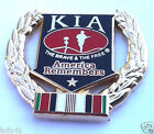 KIA AMERICA REMEMBERS ENDURING FREEDOM (1-1/8") Military Hat Pin P12219 EE