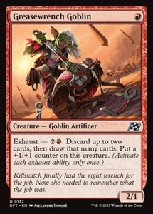 *MtG: 4x Greasewrench Goblin - Aetherdrift Uncommon - magicman-europe* - Bild 1 von 1