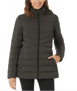 32 Degrees Heat Women's Hooded 4-Way Stretch Jacket Small, Color: Arol Green - Picture 1 of 3