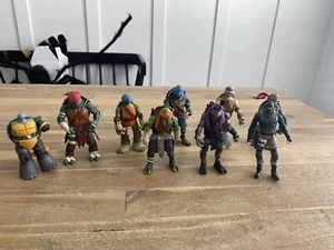 2012-2014 Teenage Mutant Ninja Turtles 5” Figure Lot TMNT FREE SHIPPING - Picture 1 of 21
