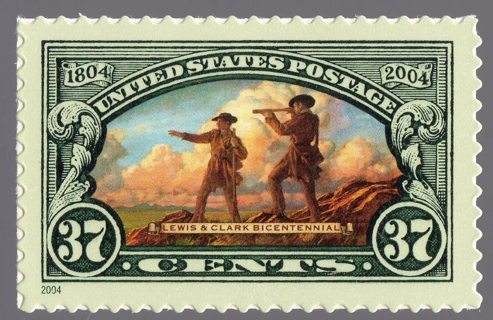 Scott #3854 Lewis & Clark Single Stamp - MNH - Image 1 of 1