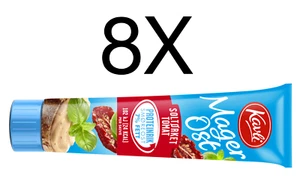 Norwegian Sun-Dried Cheese Low Fat Mager Ost Soltørket Tomat Ost 8X175g - Picture 1 of 1