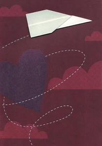 Tarjeta Premium Happy SWEETEST DAY + Sobre PARA AMOR de Hallmark, Avión de Papel - Imagen 1 de 6