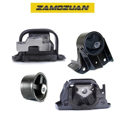 Juego de montaje de motor y transmisión 4 piezas. Para Plymouth Breeze 1996 2,0 L para manual. Foto 1 de 4