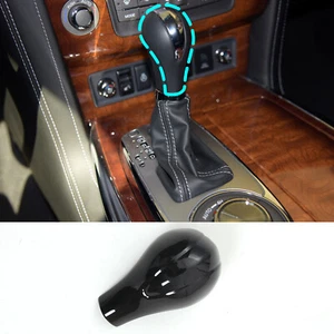 Glossy Black Car Gear Shifter Knob Head Cover Trim For Infiniti QX80 2013-2017 - Picture 1 of 6