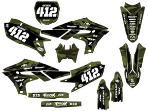 2018-2022 fits CYCRA POWERFLOW YZ 450 F APACHE Green Senge Graphics Kit Compa... - Picture 1 of 10