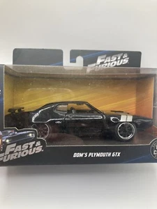 2017 JADA FAST & FURIOUS SCALE F8 DOM'S 1971 PLYMOUTH GTX - Picture 1 of 7
