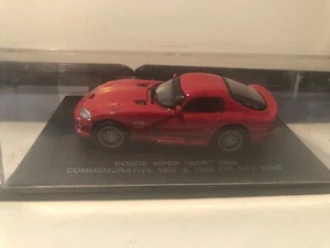 1/43 EAGLE RACE DODGE VIPER GTS ACR 1999 COMMEMORATIVE 97 & 98 FIA GT2 WINS RED - Picture 1 of 4