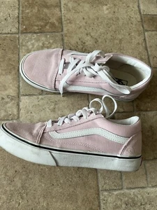 Size UK 4.5 - VANS Old Skool Pink - VN0A3WKT3SQ - Picture 1 of 7