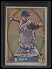2021 Dane Dunning Topps Gypsy Queen #30 Rookie Card - Rangers