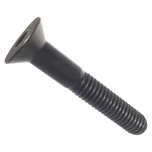 3/8-16 x 5" Flat Head Socket Cap Screws Grade 8 Steel Black Oxide Qty 5 - Picture 1 of 7