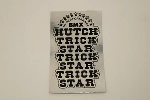 NOS OLD SCHOOL BMX HUTCH TRICK STAR HEAD BADGE STICKER DECAL - Picture 1 of 1