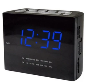 Radio reloj alarma doble Daewoo FM SOLO PARA 220 VOLTIOS EN EL EXTRANJERO (Europa/Asia/África) - Imagen 1 de 2