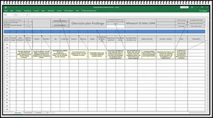 Libro de pruebas puertas cortafuegos comprobar comprobación recurrente puerta antihumos Excel APP - Imagen 1 de 4
