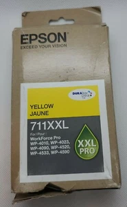 Epson Workforce Pro 711XXL DURABrite cartuccia inchiostro giallo ad alta resa NUOVO - Foto 1 di 3