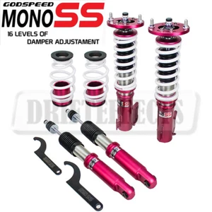 Godspeed MonoSS Coilover Suspension Damper Strut For Mitsubishi Mirage G4 17-23 - Picture 1 of 8