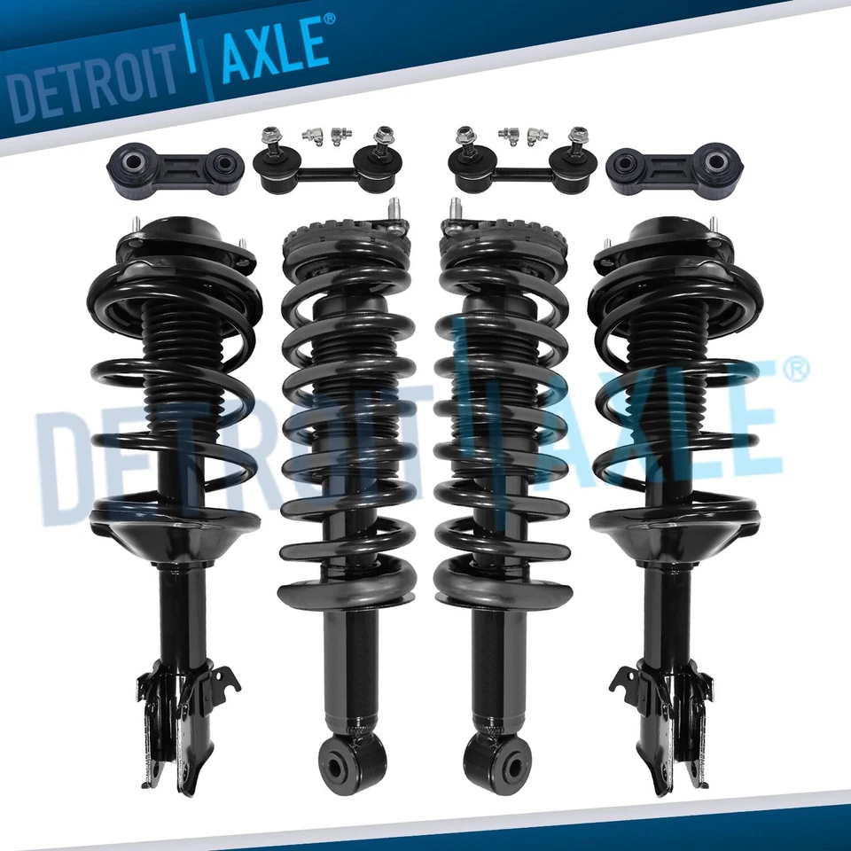 Front Rear Struts w/ Coil Spring Suspension Kit for 2000 2001 2002 Subaru Legacy - Изображение 1 из 4