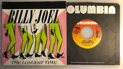 Billy Joel / The Longest Time / Columbia 1983 / US 45rpm w PS / NM+ - Image 1 of 4