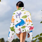 Children Cartoon Beach Towel Double-Sided Sand Towel Bath Pool Dinosaur Towel