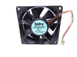 NIDEC D08A-24PU 18B 24V 0.10A 8025 8CM 3-wire cooling fan - Photo 1/1