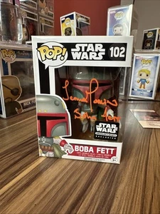 Boba Fett Funko Pop Signed By Temuera Morrison With JSA Authentication #102 - Picture 1 of 2