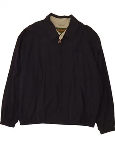 TIMBERLAND Mens Weathergear Bomber Jacket UK 44 2XL Navy Blue Polyester BJ02 - Picture 1 of 3