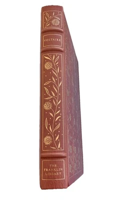 Voltaire Candide and Zadig, Franklin Library 1977, Limited Edition, Full Leather - Image 1 of 4