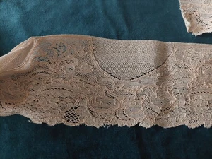 Calais Spitze altrosa Breite 70 mm Länge 105 cm - Bild 1 von 4