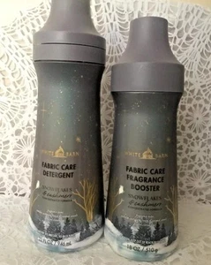 Bath & Body Works SNOWFLAKES & CASHMERE Laundry Detergent + Booster  SET - Picture 1 of 1