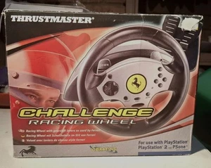 Thrustmaster 360 Modena Racing Wheel - Playstation PS1 & PS2 Original Box Manual - Foto 1 di 11