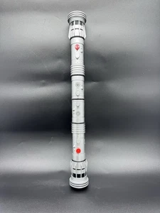 2011 Hasbro Star Wars Darth Maul Double Ended Red Lightsaber Toy Cosplay Costume - Picture 1 of 3
