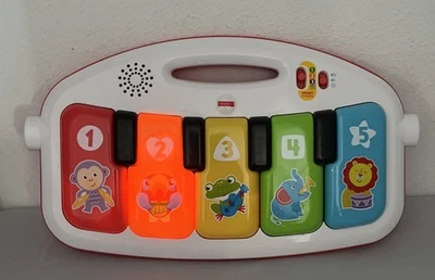 Fisher Price Deluxe Kick and Play Gym сменная фортепианная клавиатура музыка РАБОТАЕТ  - Изображение 1 из 4