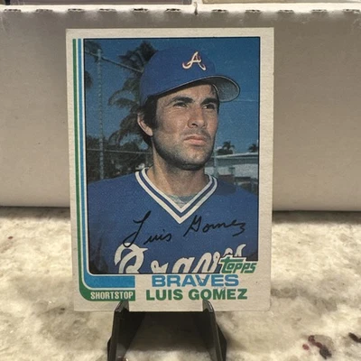 1982 Topps Luis Gomez #372 - Atlanta Braves - NM - Image 1 of 2