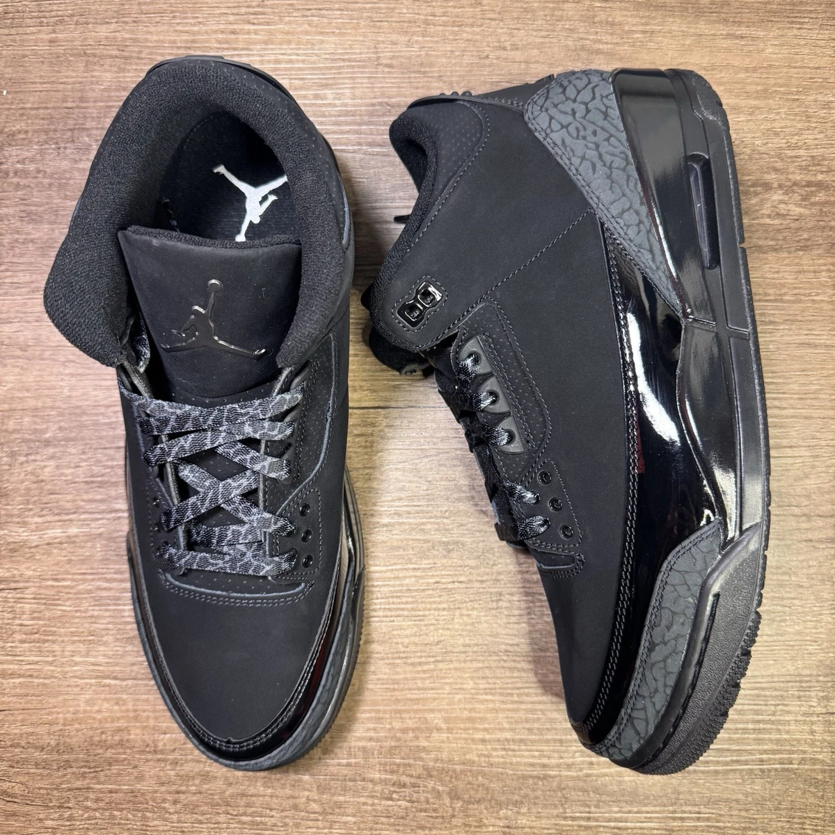 靴 Nike Air Jordan 3 Retro \"Black Cat\" Air Jordan 3 'Black Cat' (CT8532-001). Nike SNKRS