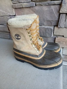Timberland Herren Thermo Duck Stiefel mit Wollfutter Schneestiefel Größe 12 - Bild 1 von 11